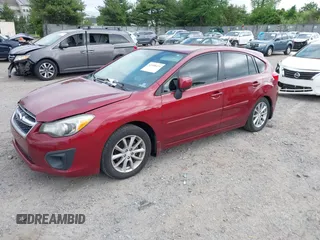 2013 Subaru Impreza Premium z VIN JF1GPAC62DH814194, wystawiony jako IAAI lot #42188473 z przebiegiem 175 830 mil mil oraz . Historia ofert i sprzedaży dostępna na DreamBid. Obrazek 2.