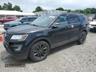 2017 Ford Explorer XLT z VIN 1FM5K8D84HGB50013, wystawiony jako Copart lot #61063485 z przebiegiem 85 924 mil mil oraz Szkoda całkowita • Salvage title. Historia ofert i sprzedaży dostępna na DreamBid. Obrazek 1.