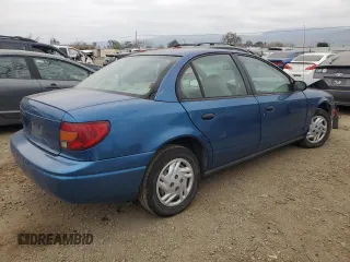 2002 Saturn SL with VIN 1G8ZF52872Z183427, listed as a Copart auction lot 42719665 with 154,393 mi miles and Salvage Title. Bid and sale history available at carsss.com. Image 3.