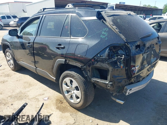 2020 Toyota RAV4 LE with VIN 2T3H1RFV6LW087846, listed as a IAAI auction lot 41957562 with 121,467 mi miles and . Bid and sale history available at DreamBid. Image 3.