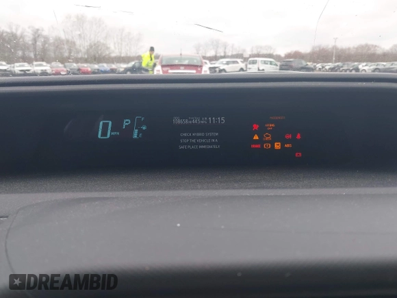 2014 Toyota Prius One with VIN JTDKDTB3XE1561717, listed as a IAAI auction lot 41899029 with 108,658 mi miles and . Bid and sale history available at DreamBid. Image 7.