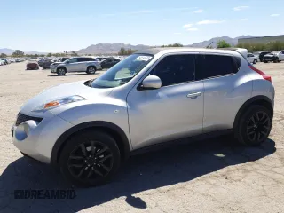 2014 Nissan Juke Nismo with VIN JN8AF5MR7ET359641, listed as a Copart auction lot 54614635 with 136,349 mi miles and Salvage title. Bid and sale history available at DreamBid. Image 1.