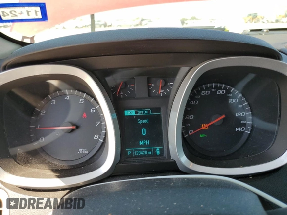 2015 Chevrolet Equinox LT with VIN 2GNALCEK8F1105106, listed as a Copart auction lot 74617074 with 129,428 mi miles and Salvage Title. Bid and sale history available at carsss.com. Image 9.