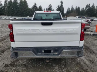 2023 Chevrolet Silverado 1500 Work Truck with VIN 3GCNAAED7PG301679, listed as a Copart auction lot 46374295 with 7,856 mi miles and Clean Title. Bid and sale history available at carsss.com. Image 6.