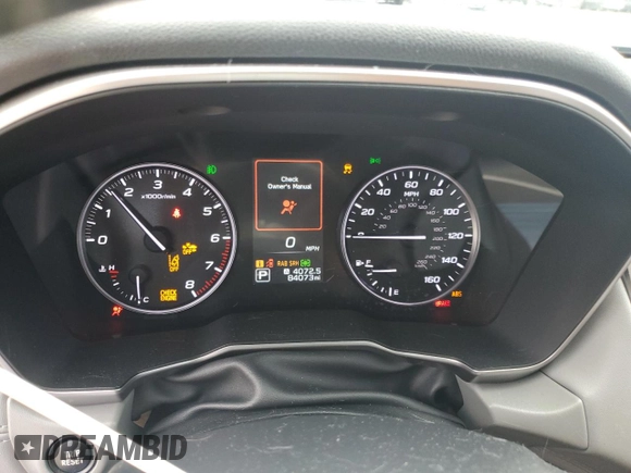 2020 Subaru Legacy Limited with VIN 4S3BWAN66L3022596, listed as a Copart auction lot 63056185 with 84,073 mi miles and Salvage title. Bid and sale history available at DreamBid. Image 9.