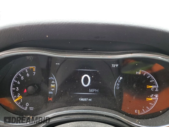 2021 Jeep Grand Cherokee Laredo X with VIN 1C4RJFAG4MC809721, listed as a Copart auction lot 53433595 with 136,257 mi miles and Salvage title. Bid and sale history available at DreamBid. Image 9.