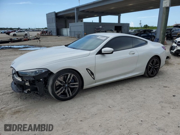 2020 BMW 8 Series 840i с VIN WBAAE2C05LCD01914, выставлен на аукционе Copart как лот 60069695 с пробегом 30 402 миль миль и Списание • Salvage title. История ставок и продаж доступна на DreamBid. Изображение 1.