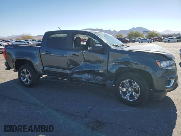 2020 Chevrolet Colorado 2WD Z71 with VIN 1GCGSDEN5L1134537, listed as a Copart auction lot 80283384 with 26,228 mi miles and Salvage title. Bid and sale history available at DreamBid. Image 4.