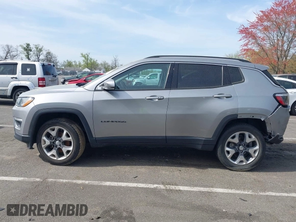 2021 Jeep Compass Limited with VIN 3C4NJDCBXMT528015, listed as a IAAI auction lot 42113829 with 72,325 mi miles and . Bid and sale history available at DreamBid. Image 14.