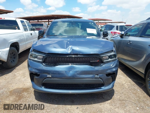 2021 Dodge Durango SXT Plus with VIN 1C4RDHAG6MC846496, listed as a IAAI auction lot 42398043 with 56,128 mi miles and . Bid and sale history available at DreamBid. Image 12.