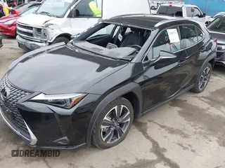 2025 Lexus UX with VIN JTHYBJAH9S2002181, listed as a IAAI auction lot 41889761 with 5,278 mi miles and . Bid and sale history available at DreamBid. Image 6.