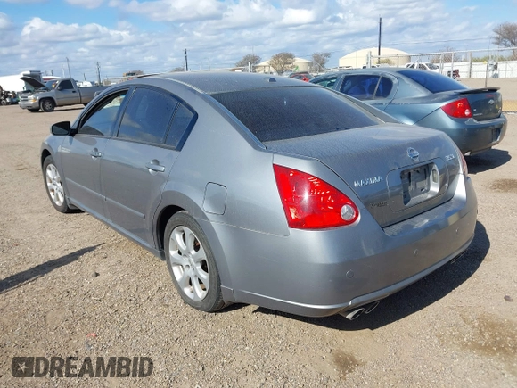 2008 Nissan Maxima 3.5 SL with VIN 1N4BA41E88C832192, listed as a IAAI auction lot 41152959 with 190,028 mi miles. Bid and sale history available at carsss.com. Image 3.