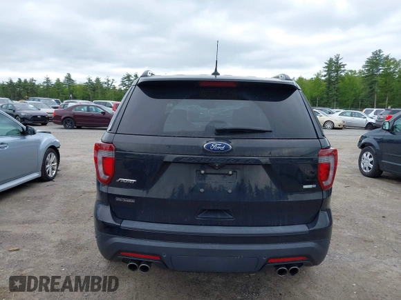 2019 Ford Explorer Sport with VIN 1FM5K8GT0KGB50601, listed as a IAAI auction lot 42280200 with 76,377 mi miles and . Bid and sale history available at DreamBid. Image 17.