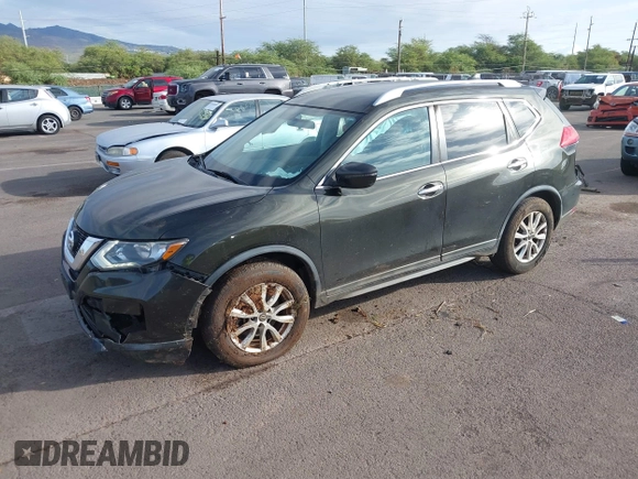 2017 Nissan Rogue S with VIN 5N1AT2MN5HC731140, listed as a IAAI auction lot 41454809 with 72,522 mi miles and . Bid and sale history available at DreamBid. Image 18.