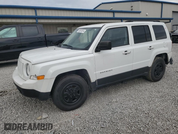 2017 Jeep Patriot Sport SE with VIN 1C4NJPBAXHD140479, listed as a Copart auction lot 80624914 with 127,860 mi miles and Clean title. Bid and sale history available at DreamBid. Image 1.