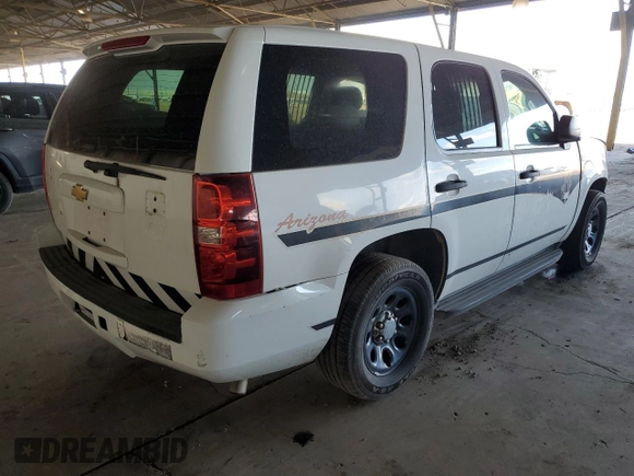 2012 Chevrolet Tahoe Commercial with VIN 1GNLC2E00CR295536, listed as a Copart auction lot 53904535 with 140,719 mi miles and Salvage title. Bid and sale history available at DreamBid. Image 3.