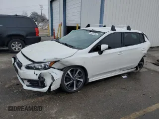 2020 Subaru Impreza Special Sports z VIN 4S3GTAL63L3708614, wystawiony jako Copart lot #83839764 z przebiegiem 63 564 mil mil oraz Szkoda całkowita • Salvage title. Historia ofert i sprzedaży dostępna na DreamBid. Obrazek 1.