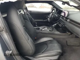 2022 Toyota GR Supra 3.0 with VIN WZ1DB0C00NW053830, listed as a Copart auction lot 45925795 with 24,385 mi miles and Salvage Title. Bid and sale history available at carsss.com. Image 10.