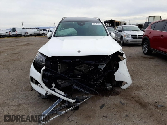 2021 Mercedes-Benz GLS with VIN 4JGFF5KE2MA440425, listed as a Copart auction lot 41834273 with 23,335 mi miles. Bid and sale history available at carsss.com. Image 5.
