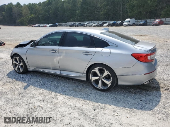 2019 Honda Accord Touring with VIN 1HGCV2F99KA002490, listed as a Copart auction lot 59668755 with 51,291 mi miles and Salvage title. Bid and sale history available at DreamBid. Image 2.