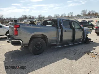 2021 Chevrolet Silverado 1500 LT with VIN 1GCUYDED4MZ142740, listed as a Copart auction lot 48862435 with Not Provided miles and Salvage Title. Bid and sale history available at DreamBid. Image 3.