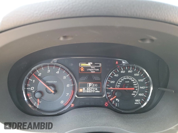 2020 Subaru WRX Limited with VIN JF1VA1F63L8820282, listed as a Copart auction lot 61443414 with 16,577 mi miles and Salvage Title. Bid and sale history available at carsss.com. Image 9.