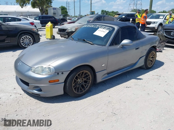 2003 Mazda MX-5 Miata Cloth with VIN JM1NB353930311340, listed as a IAAI auction lot 42145967 with 194,740 mi miles and . Bid and sale history available at DreamBid. Image 18.