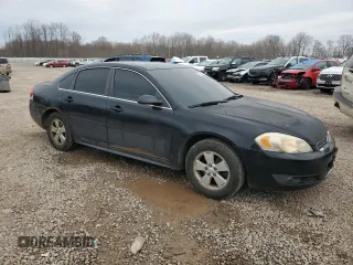 2011 Chevrolet Impala LT Fleet with VIN 2G1WG5EK8B1132761, listed as a Copart auction lot 53685035 with 151,212 mi miles and Salvage Title. Bid and sale history available at DreamBid. Image 4.