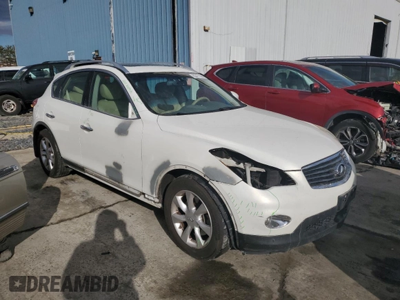 2010 Infiniti EX Journey z VIN JN1AJ0HR6AM755770, wystawiony jako Copart lot #83471564 z przebiegiem 154 298 mil mil oraz Szkody całkowita. Historia ofert i sprzedaży dostępna na DreamBid. Obrazek 4.