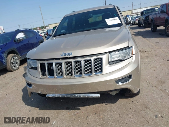 2014 Jeep Grand Cherokee Summit с VIN 1C4RJEJG1EC295063, выставлен на аукционе IAAI как лот 41569926 с пробегом 205 404 миль миль и . История ставок и продаж доступна на DreamBid. Изображение 12.