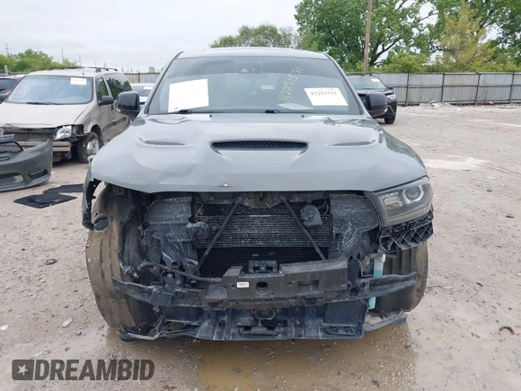 2020 Dodge Durango R/T with VIN 1C4SDJCT2LC433279, listed as a IAAI auction lot 42251531 with 80,631 mi miles and . Bid and sale history available at DreamBid. Image 13.