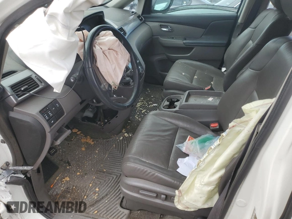 2015 Honda Odyssey EX-L z VIN 5FNRL5H64FB042928, wystawiony jako Copart lot #47120355 z przebiegiem Nie podano mil oraz Szkoda całkowita • Salvage title. Historia ofert i sprzedaży dostępna na DreamBid. Obrazek 7.