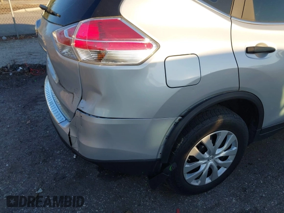 2016 Nissan Rogue S with VIN JN8AT2MV5GW143387, listed as a IAAI auction lot 41587721 with 112,281 mi miles. Bid and sale history available at carsss.com. Image 6.