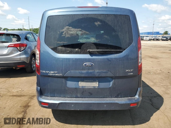 2021 Ford Transit Connect XLT with VIN NM0GE9F24M1487133, listed as a Copart auction lot 60224185 with 26,631 mi miles and Clean title. Bid and sale history available at DreamBid. Image 6.