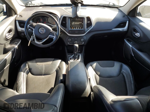 2018 Jeep Cherokee Latitude Plus with VIN 1C4PJLLBXJD553159, listed as a Copart auction lot 46189905 with 79,216 mi miles and Salvage Title. Bid and sale history available at carsss.com. Image 8.