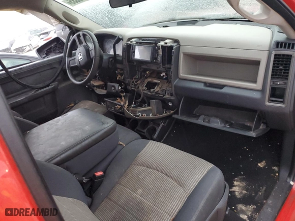 2009 Dodge Ram 1500 ST with VIN 1D3HB16K29J524163, listed as a Copart auction lot 88029335 with 0 mi miles and Salvage Title. Bid and sale history available at carsss.com. Image 8.