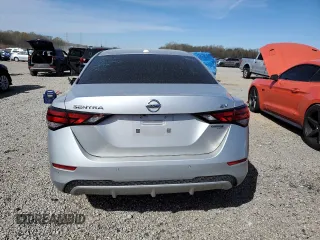 2023 Nissan Sentra SV with VIN 3N1AB8CV8PY245488, listed as a Copart auction lot 50206275 with 47,935 mi miles and Salvage Title. Bid and sale history available at carsss.com. Image 6.