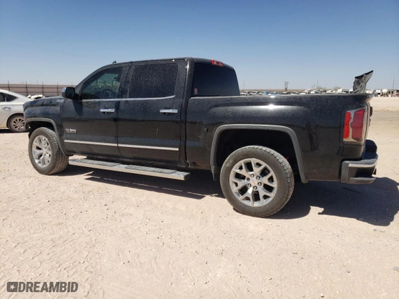 2018 GMC Sierra 1500 SLT with VIN 3GTU2NEJ3JG443721, listed as a Copart auction lot 46477485 with 58,515 mi miles and Salvage Title. Bid and sale history available at carsss.com. Image 2.