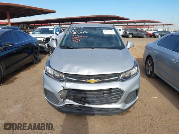 2022 Chevrolet Trax LS with VIN KL7CJKSMXNB555858, listed as a IAAI auction lot 41535285 with 75,468 mi miles and . Bid and sale history available at DreamBid. Image 12.