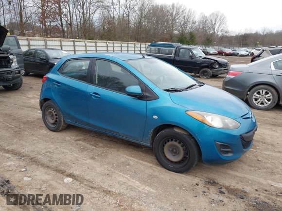 2012 Mazda 2 Sport with VIN JM1DE1KZ2C0138163, listed as a IAAI auction lot 41230479 with 223,440 mi miles. Bid and sale history available at carsss.com. Image 1.