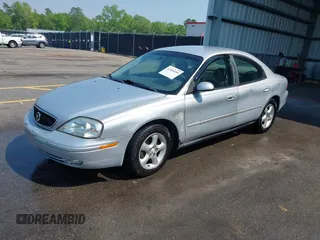 2002 Mercury Sable LS Premium with VIN 1MEFM55S52A600384, listed as a IAAI auction lot 41960299 with 215,998 mi miles and . Bid and sale history available at DreamBid. Image 2.