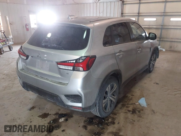 2020 Mitsubishi Outlander Sport SE 2.0 with VIN JA4AP4AU0LU029501, listed as a IAAI auction lot 41394227 with 88,417 mi miles. Bid and sale history available at carsss.com. Image 4.