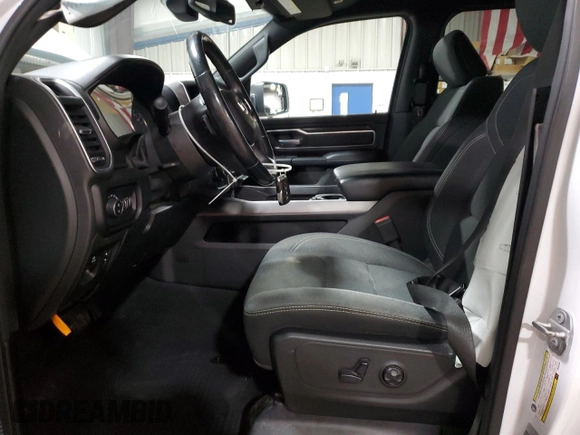2019 Ram 1500 Big Horn/Lone Star with VIN 1C6SRFFT5KN645288, listed as a Copart auction lot 49792405 with 66,045 mi miles and Salvage Title. Bid and sale history available at carsss.com. Image 7.