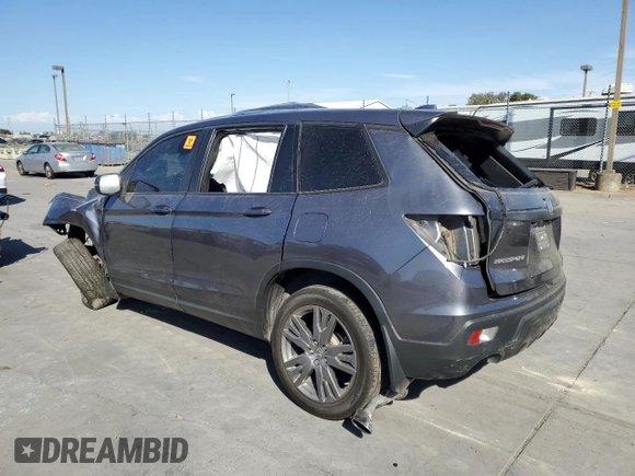 2019 Honda Passport EX-L with VIN 5FNYF7H59KB008466, listed as a Copart auction lot 74487804 with Not Provided miles and Non Repairable. Bid and sale history available at carsss.com. Image 2.