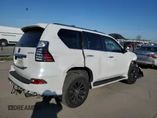 2023 Lexus GX with VIN JTJAM7BX4P5355081, listed as a Copart auction lot 48771915 with 24,000 mi miles and Salvage Title. Bid and sale history available at carsss.com. Image 3.