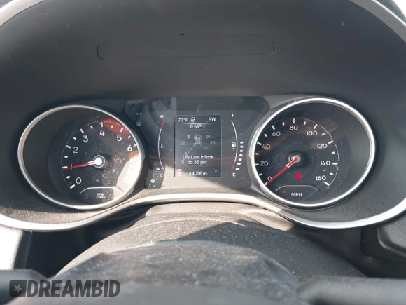 2021 Jeep Compass Latitude with VIN 3C4NJDBB7MT541189, listed as a IAAI auction lot 42429556 with 44,056 mi miles and . Bid and sale history available at DreamBid. Image 7.