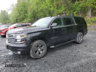 2018 Chevrolet Suburban LT with VIN 1GNSKHKC6JR130670, listed as a Copart auction lot 55339695 with 98,180 mi miles and Salvage Title. Bid and sale history available at DreamBid. Image 1.