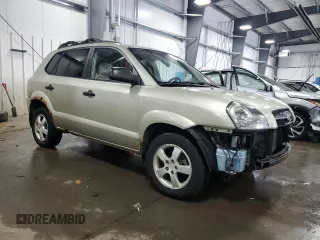 2006 Hyundai Tucson GL with VIN KM8JM12B06U262563, listed as a Copart auction lot 72029874 with 213,624 mi miles and Salvage Title. Bid and sale history available at carsss.com. Image 4.