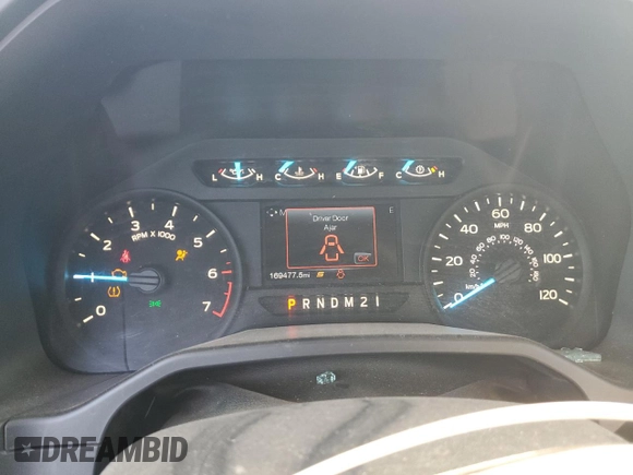 2016 Ford F-150 XL with VIN 1FTNF1CF1GKD83116, listed as a Copart auction lot 87842595 with 169,477 mi miles and Salvage Title. Bid and sale history available at carsss.com. Image 9.