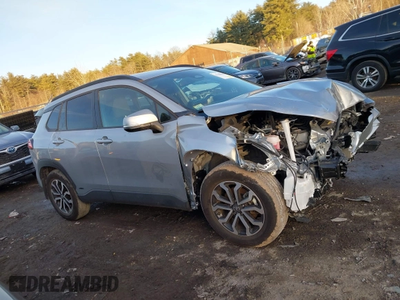 2023 Toyota Corolla Cross Hybrid S with VIN 7MUFBABG0PV013056, listed as a IAAI auction lot 41440908 with 7,522 mi miles and . Bid and sale history available at DreamBid. Image 14.